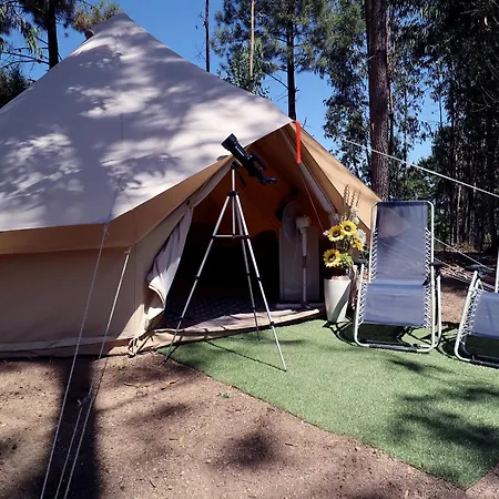 Private Luxurious Glamping With Solar Heated Swimming Pool Tv And Wi-fi Tábua